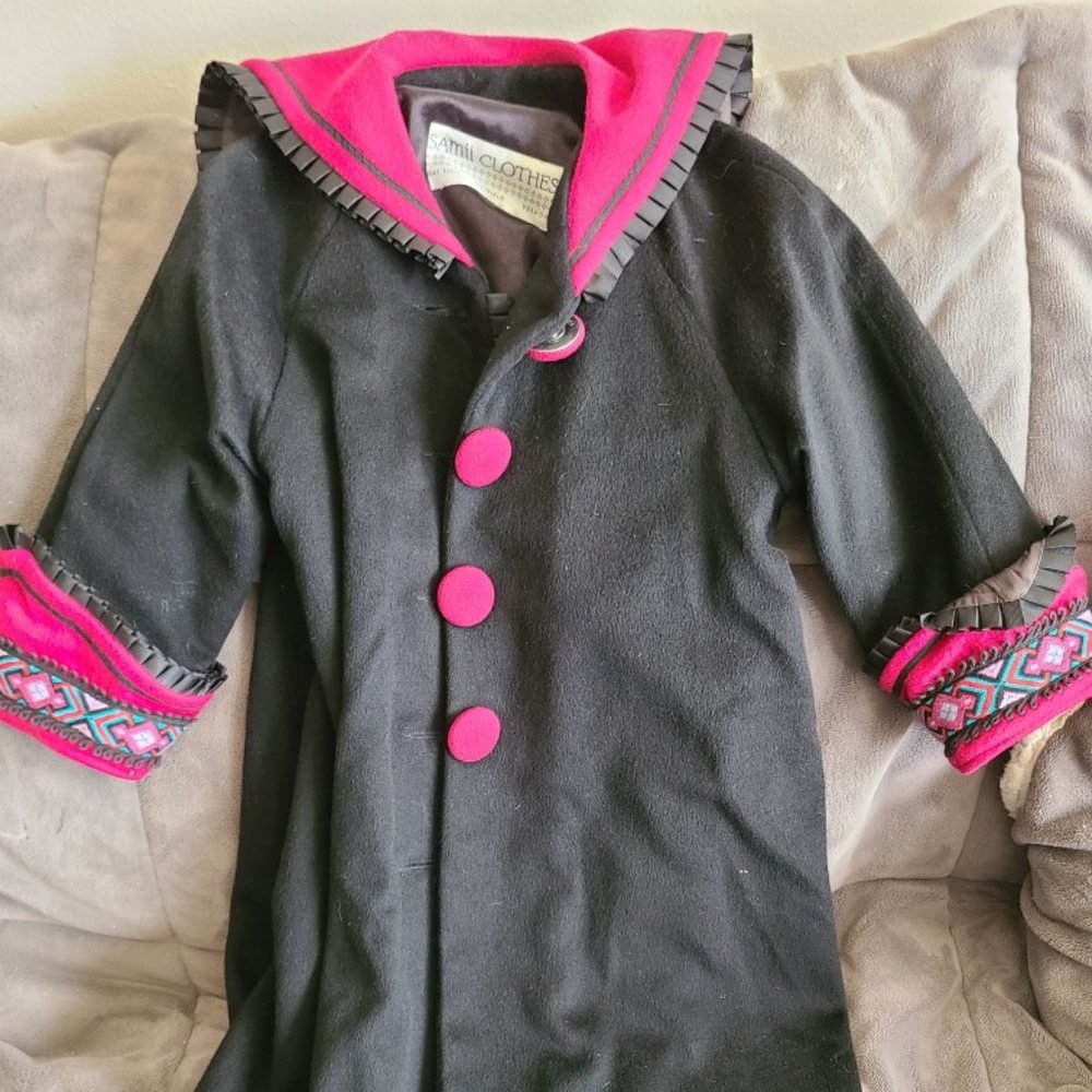 Kids Jacket Coat Girls Wool Samii Vermont 90s